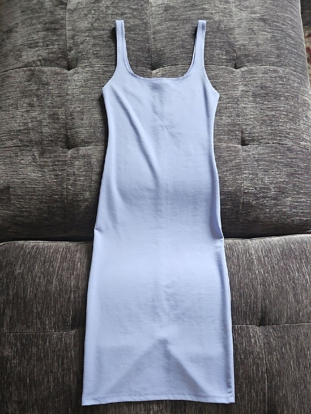 Sleeveless Blue-Purple Bodycon Dress